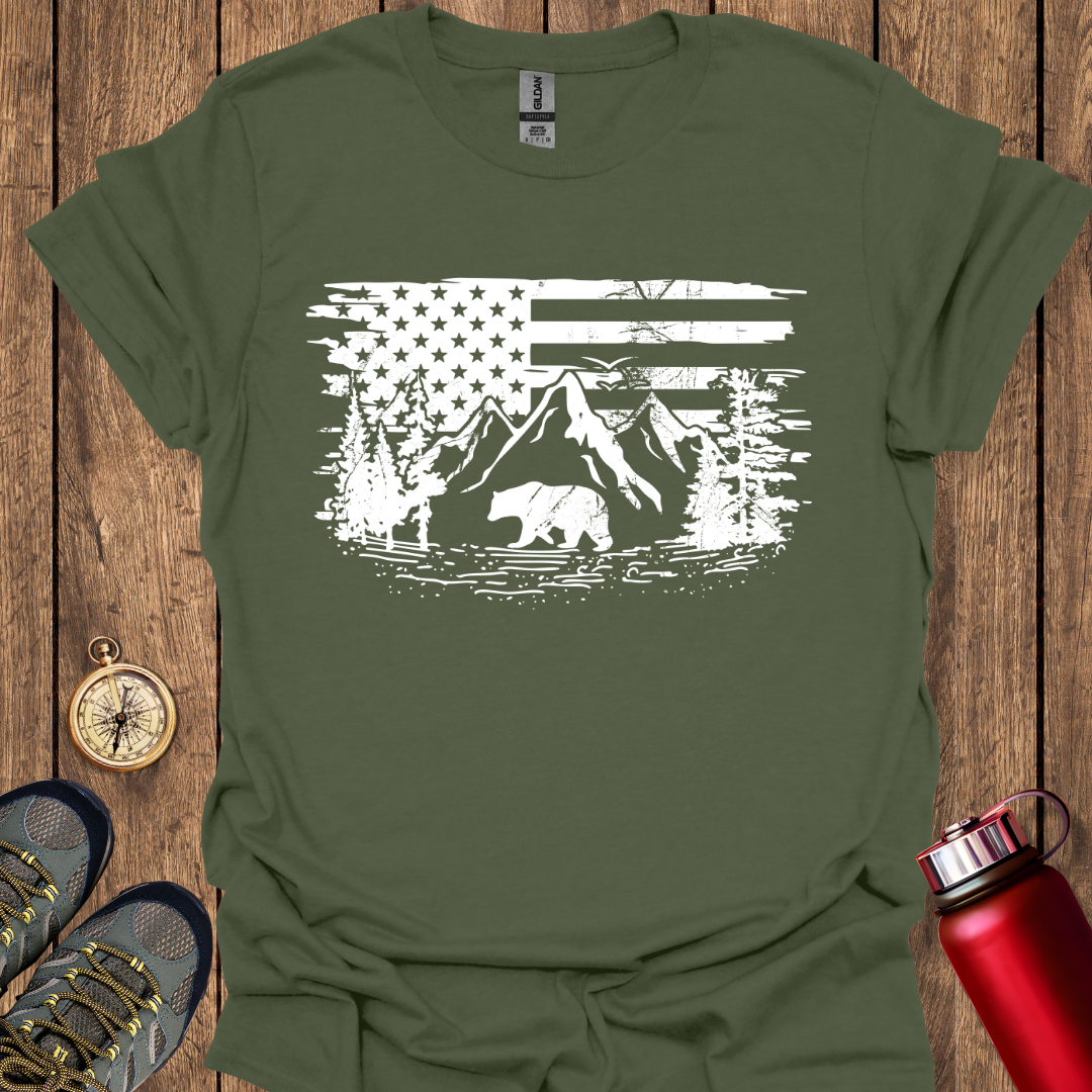 American Flag Bear